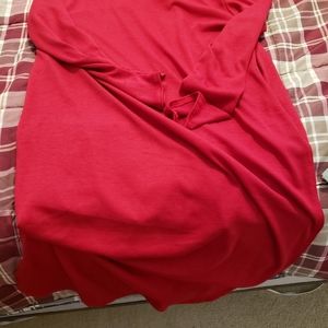 long sleeve dress with slits up the sides